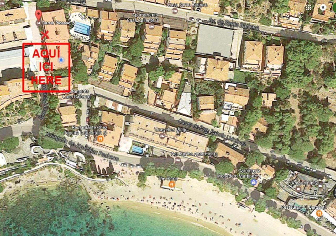 Apartamento Para Familias A 50 Metros De La Playa Roses Luaran gambar